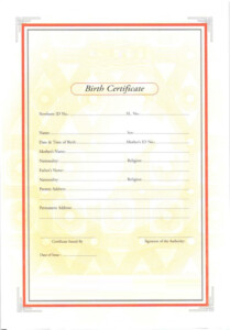 Declaration Form Civil Service - Civil Form 2024