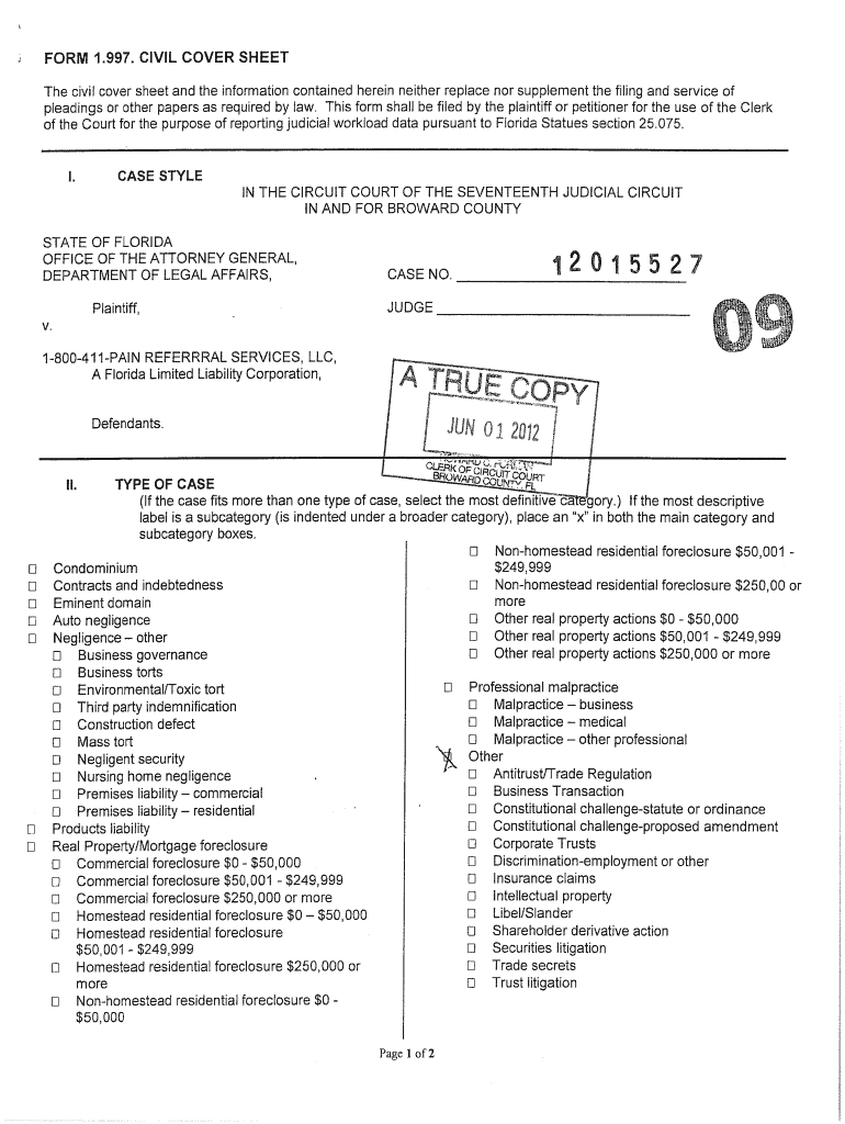 Broward County Summons Form Fill Out And Sign Printable PDF Template