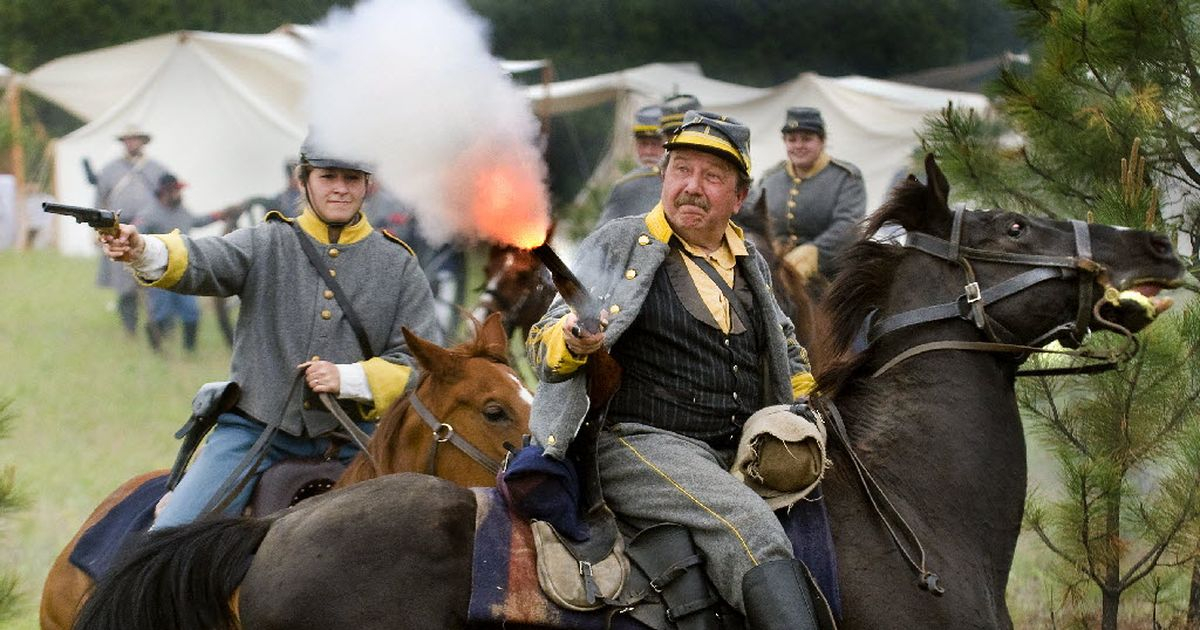 Civil War Rages Again At Annual Encampment The Spokesman Review