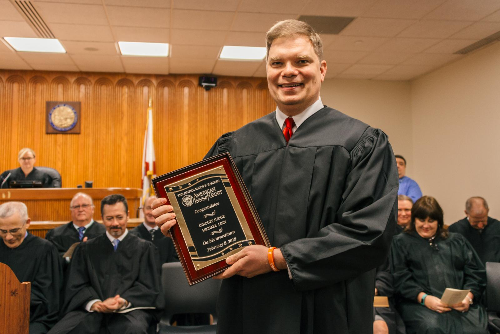 Judge Michael J Linn Investiture 19th Judicial Circuit Court Of Florida