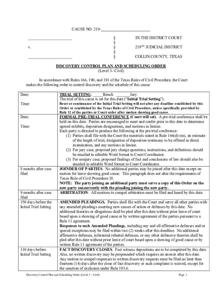 Civil Docket Call Form Docket Call From Hunt County Civil Form 2024 Civil Docket Call Form Docket Call From Hunt County Civil Form 2024