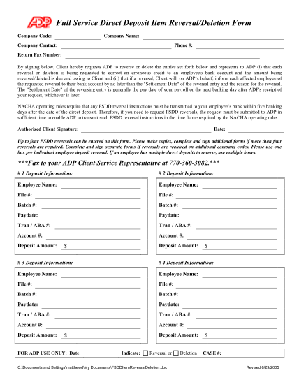 97 Direct Deposit Form Template Word Page 3 Free To Edit Download