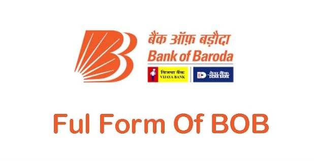 BOB FULL FORM SSC NOTES PDF