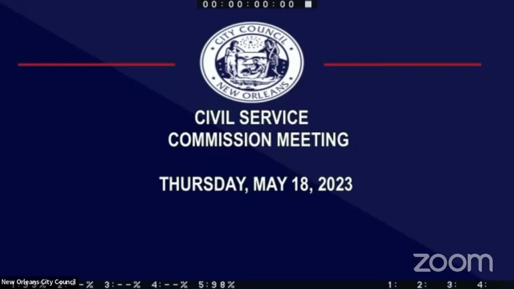 Civil Service Commision Meeting 5 18 2024 YouTube