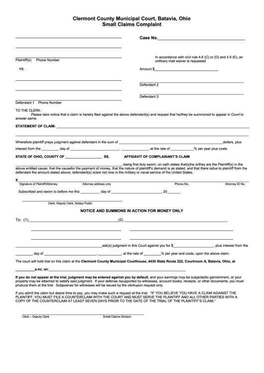 Harris County Small Claims Court Forms To Printable Printable Forms