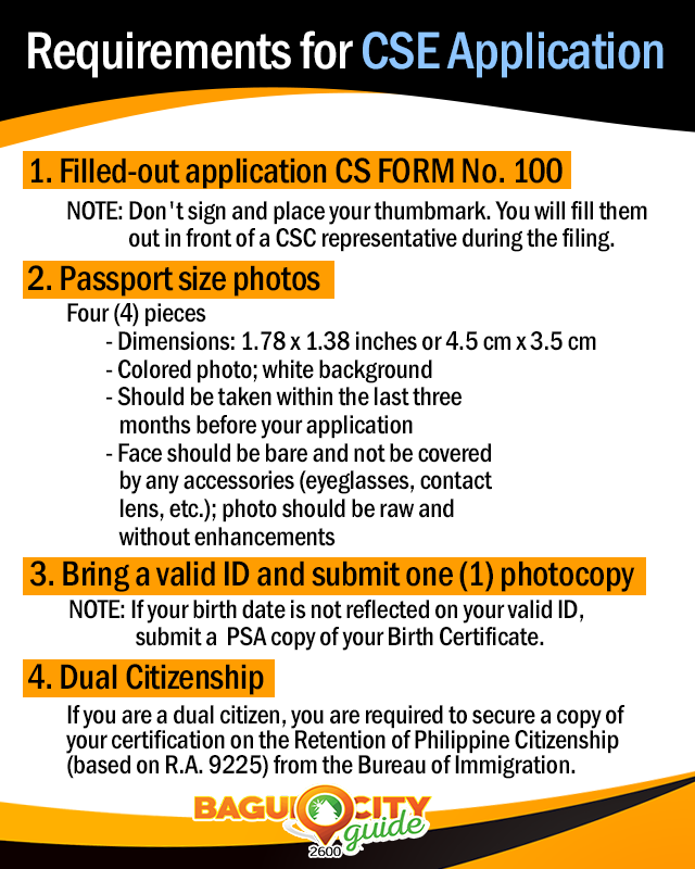 Here s How To Apply For The Civil Service Exams In Baguio City BCG News