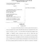 HRDC V Montgomery County MD Complaint Mail Policies 2020 Prison