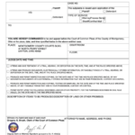 Subpoena Service Form Civil Civil Form 2023